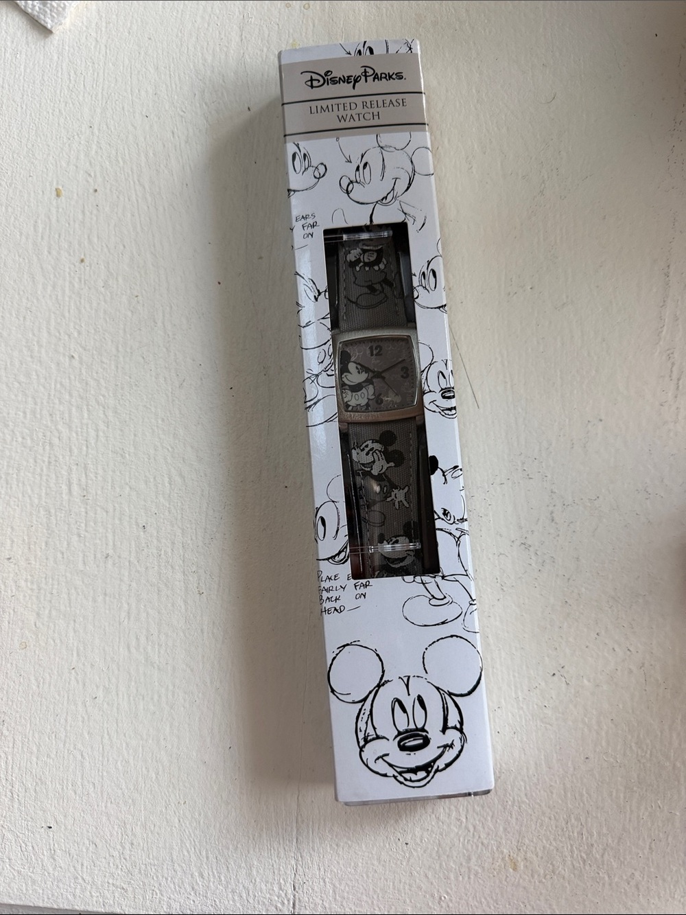 Disney Black and Gray Mickey Mouse Limited Release Watch